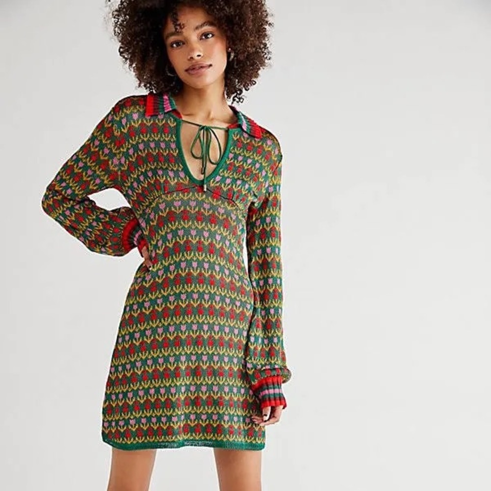 NWT Free People Milano Mini Dress